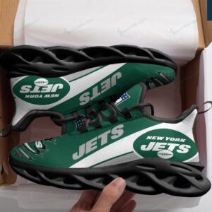 New York Jets Black Max Soul Shoes