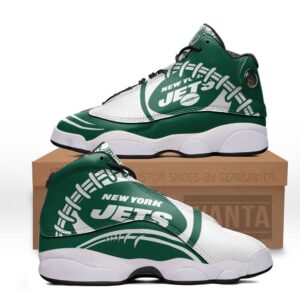 New York Jets Jd 13 Sneakers Custom Shoes