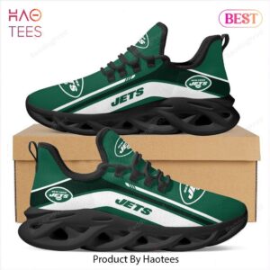 New York Jets NFL Black Green Max Soul Shoes