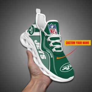 New York Jets NFL Customized Unique Max Soul Shoes