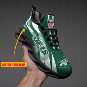 New York Jets Personalized Max Soul Shoes