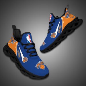 New York Knicks Personalized NBA Max Soul Shoes