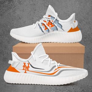 New York Mets Casual 3D Yeezy Shoes
