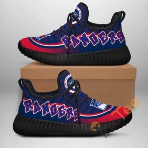 New York Rangers Custom Shoes Personalized Name Yeezy Sneakers