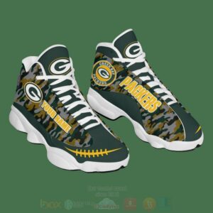 Nfl Kansas City Chiefs Camo Air Jordan 13 Shoes