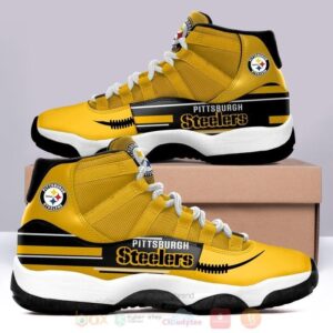 Nfl Pittsburgh Steelers Air Jordan 13 Shoes