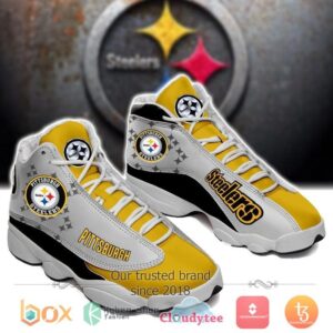 Nfl Pittsburgh Steelers Air Jordan 13 Sneakers Shoes