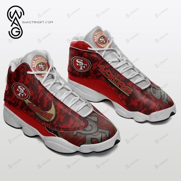 Nfl San Francisco 49Ers Air Jordan 13 Shoes 2