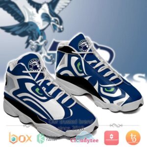 Nfl Seattle Seahawks Air Jordan 13 Sneakers Shoes