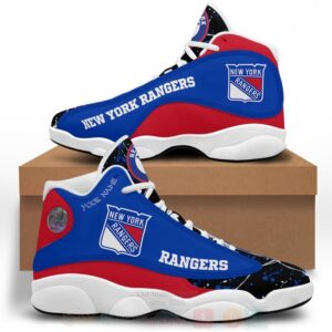 Nhl New York Rangers Personalized Air Jordan 13 Shoes