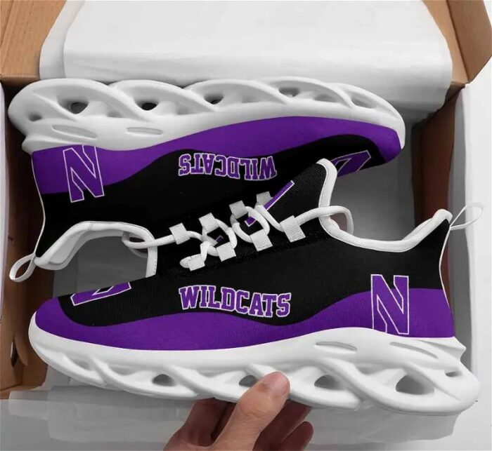 Northwestern Wildcats White Shoes Max Soul