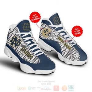 Notre Dame Fighting Irish Nfl Personalized Air Jordan 13 Shoes