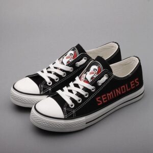 Novelty Design Florida State Seminoles Shoes Low Top Canvas Shoes
