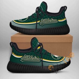 Oakland Athletics Custom Shoes Personalized Name Yeezy Sneakers