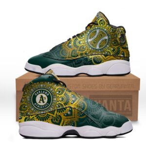 Oakland Athletics Jd 13 Sneakers Custom Shoes