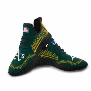 Oakland Athletics Unisex Sneakers New Sneakers Custom Shoes Baseball Yeezy Boost