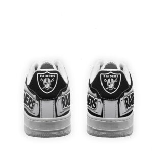 Oakland Raiders Air Sneakers Custom NAF Shoes For Fan