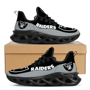 Oakland Raiders Fans Max Soul Shoes