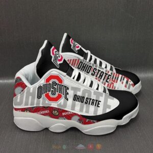 Ohio State Buckeyes Air Jordan 13 Shoes 2