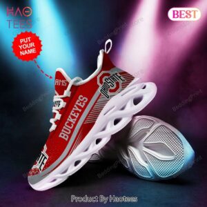 Ohio State Buckeyes Custom Personalized NCAA Max Soul Shoes