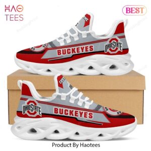 Ohio State Buckeyes NCAA Custom Name Max Soul Shoes