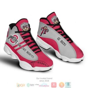 Ohio State Buckeyes Ncaa 2 Football Air Jordan 13 Sneaker Shoes