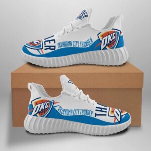 Oklahoma City Thunder Custom Shoes Sport Sneakers Basketball Yeezy Boost