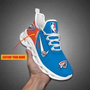 Oklahoma City Thunder Personalized NBA Max Soul Shoes