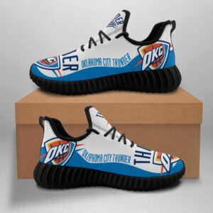 Oklahoma City Thunder Unisex Sneakers New Sneakers Custom Shoes Basketball Yeezy Boost Yeezy Shoes