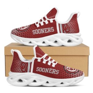 Oklahoma Sooners College Fans Max Soul Shoes for NCAA Fan