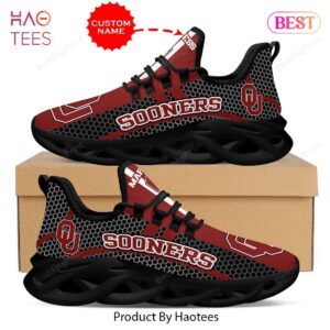 Oklahoma Sooners NCAA Black Red Max Soul Shoes