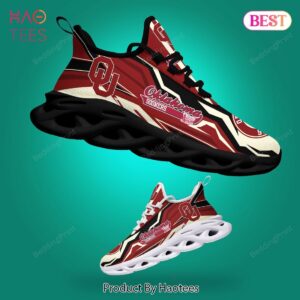 Oklahoma Sooners NCAA Black Red White Max Soul Shoes
