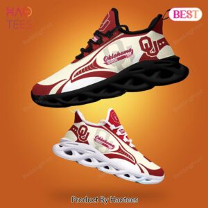 Oklahoma Sooners NCAA White Mix Red Max Soul Shoes