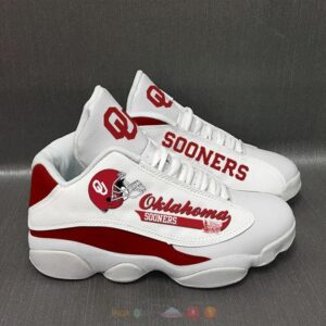 Oklahoma Sooners White Air Jordan 13 Shoes