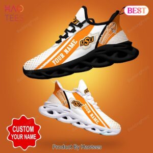 Oklahoma State Cowboys NCAA Orange Mix White Max Soul Shoes