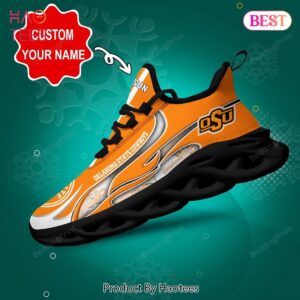 Oklahoma State Cowboys NCAA Personalized Max Soul Shoes