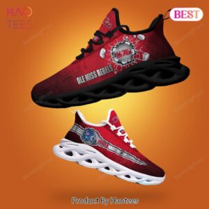 Ole Miss Rebels NCAA New Red Color Max Soul Shoes