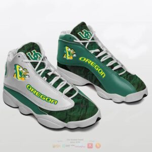 Oregon Ducks Ncaa Green Air Jordan 13 Shoes