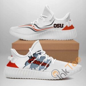Oregon State Beavers Custom Shoes Personalized Name Yeezy Sneakers
