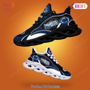 Penn State Nittany Lions NCAA Blue Mix Black Max Soul Shoes for Fans