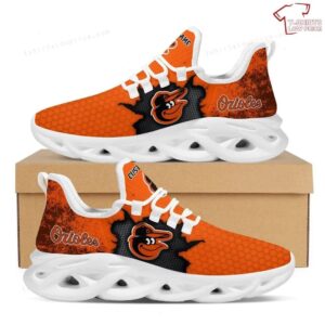 Personalize MLB Baltimore Orioles Max Soul Sneakers Running Shoes