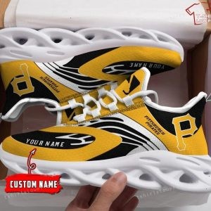 Personalize MLB Pittsburgh Pirates Max Soul Sneakers Running Shoes