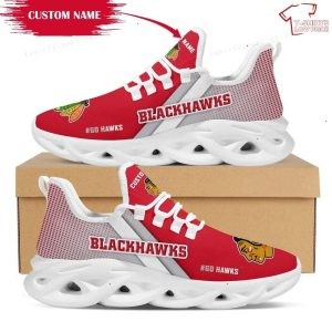 Personalize NHL Chicago Blackhawks Max Soul Sneakers Sport Shoes