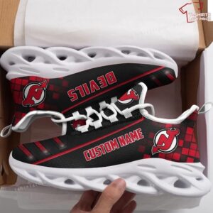 Personalize NHL New Jersey Devils Max Soul Sneakers Running Shoes
