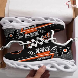 Personalize NHL Philadelphia Flyers Max Soul Sneakers Running Shoes