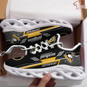 Personalize NHL Pittsburgh Penguins Max Soul Sneakers Sport Shoes