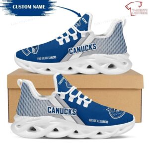 Personalize NHL Vancouver Canucks Max Soul Sneakers Running Shoes