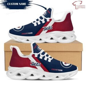 Personalize NHL Winnipeg Jets Max Soul Shoes Running Sneakers