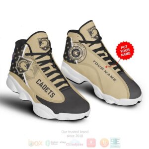 Personalized Army Black Knights Ncaa Custom Air Jordan 13 Shoes
