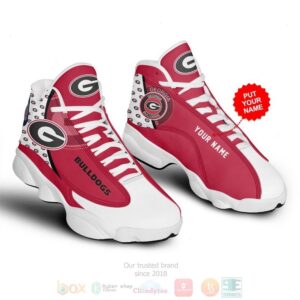 Personalized Georgia Bulldogs Ncaa Custom Air Jordan 13 Shoes